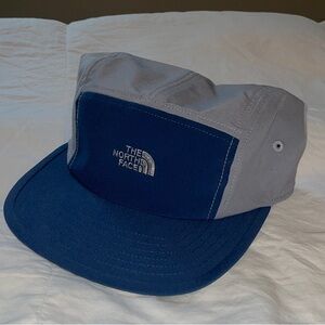 The North Face Blue and Gray Hat